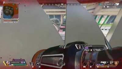 1 hp escape: the enemy did not see me up there. Found completely by accident.