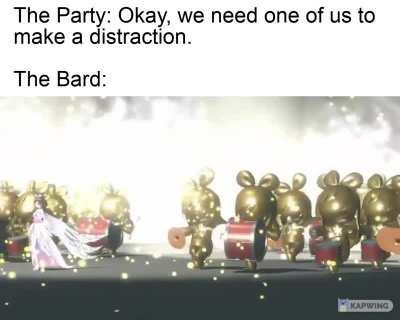 Always there to steal the spotlight