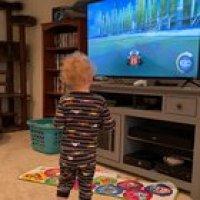 My three year old wanted a ‘big boy game’. We’ve yet to score a goal but are real good at one thing.....