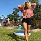 Who knew taking off a shirt could be so energetic?