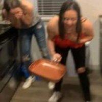 HMC while i try to flip a grilled cheese sandwich