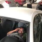 Supercar: 1 Short Arab guy: 0