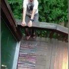 Cautiously opening door...