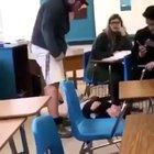 Guy gets slammed very hard.