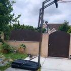 Darling boy startled mid grass puke.