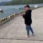 I will throw it very very far