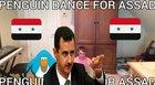 PENGUIN DANCES FOR THE GLORY OF ASSAD AND SYRIA