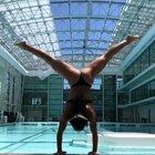 Coming out of the pool