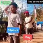 “Stonks always go up? Hmb” - May