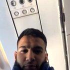 So this random old lady i was sitting next to on my flight was staring at my phone the whole time so i had to catch her in the act