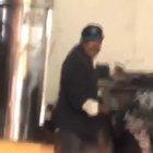 Business owner takes out trash, what he sees behind the dumpster is...