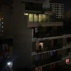 Buenos Aires citizens protesting tonight by banging metal pots and pans against the government decision to release criminals from prison, which led to several rapists and murderers being benefitted with home detention