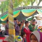 Polygamous marriage ceremony.