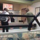 How Burger King deals with bad customers.. that bitch slap tho