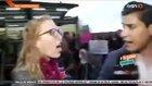 Reporter got punched in the face on air in a women's protest