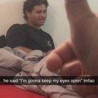 My roommate dared me to shoot a rubber band at him