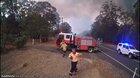 The speed and ferocity of the fires in nsw, Australia.