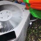 Youngling cowers moments before execution by the hands of the 501st during the siege of the Jedi temple. 19 BBY, colourised.