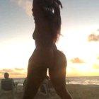 Raven in the Cayman Islands shaking that thang!