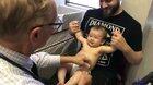 Smart Doctor Distracts Baby from her Injection