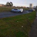 Crash caused by kids on quad bike in Ballymun