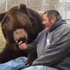 Became friend to a big bear