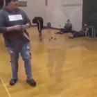 Guy takes knee prank too far