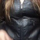Leather jacket really hides those!