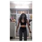 She's dancing away..