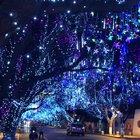 This Christmas Lit Street in Detroit