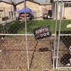 Danger! Ferocious animal!