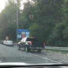 Spilled money on I-285 in Atlanta