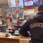 When you just want a chicken sandwich but instead walk into a ruckus.