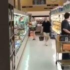 Kid tries to steal $200+ of Alcohol, gets stopped, and he keeps trying!