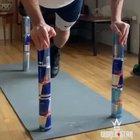 HMRB while this dude does pushups.