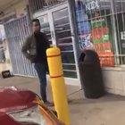 Aftermath from the guy that slapped the girls butt earlier today.