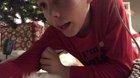 Kid tries to catch Santa on video, but gets this instead...