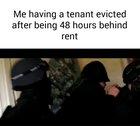 He was throwing a party too, while claiming he can't pay rent.. cringe.....
