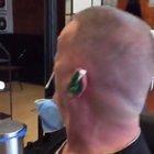 Dutch man tries waxing