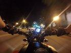 My XSR900 through the city at night (Atlanta) whatcha think?