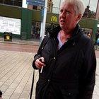 'I did not throw a potato at you!'