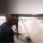 When you're bored af and your village got flood