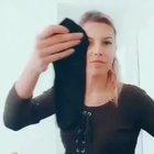 Pro Tip: Don't use your sticky-sock for that