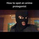 How to spot an anime protagonist