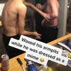 The pain in his eyes speaks volumes