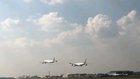 South African Airways ... Possibly the final fly past at OR Tambo international