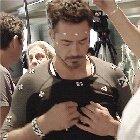 Robert Downey Jr. being Robert Downey Jr. in Iron Man 3