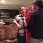 Her daughter coming home for Christmas, is the best present she could ever get