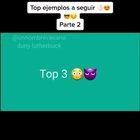 Top ejemplos a seguir