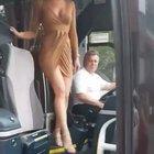 You can tell this must never get old this for this bus driver